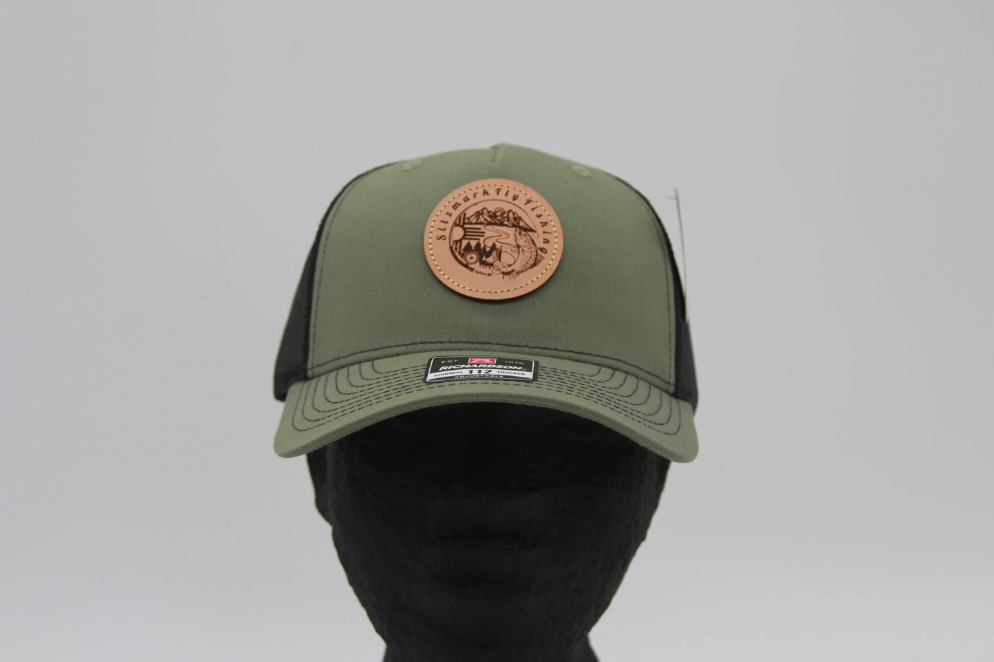 Green and Black Mesh Sitzmark Trucker Hat