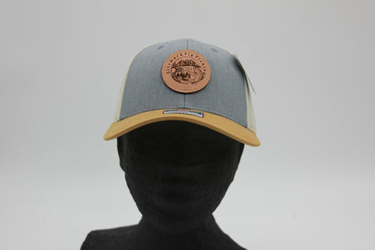 Grey and Mustard Sitzmark Trucker Hat