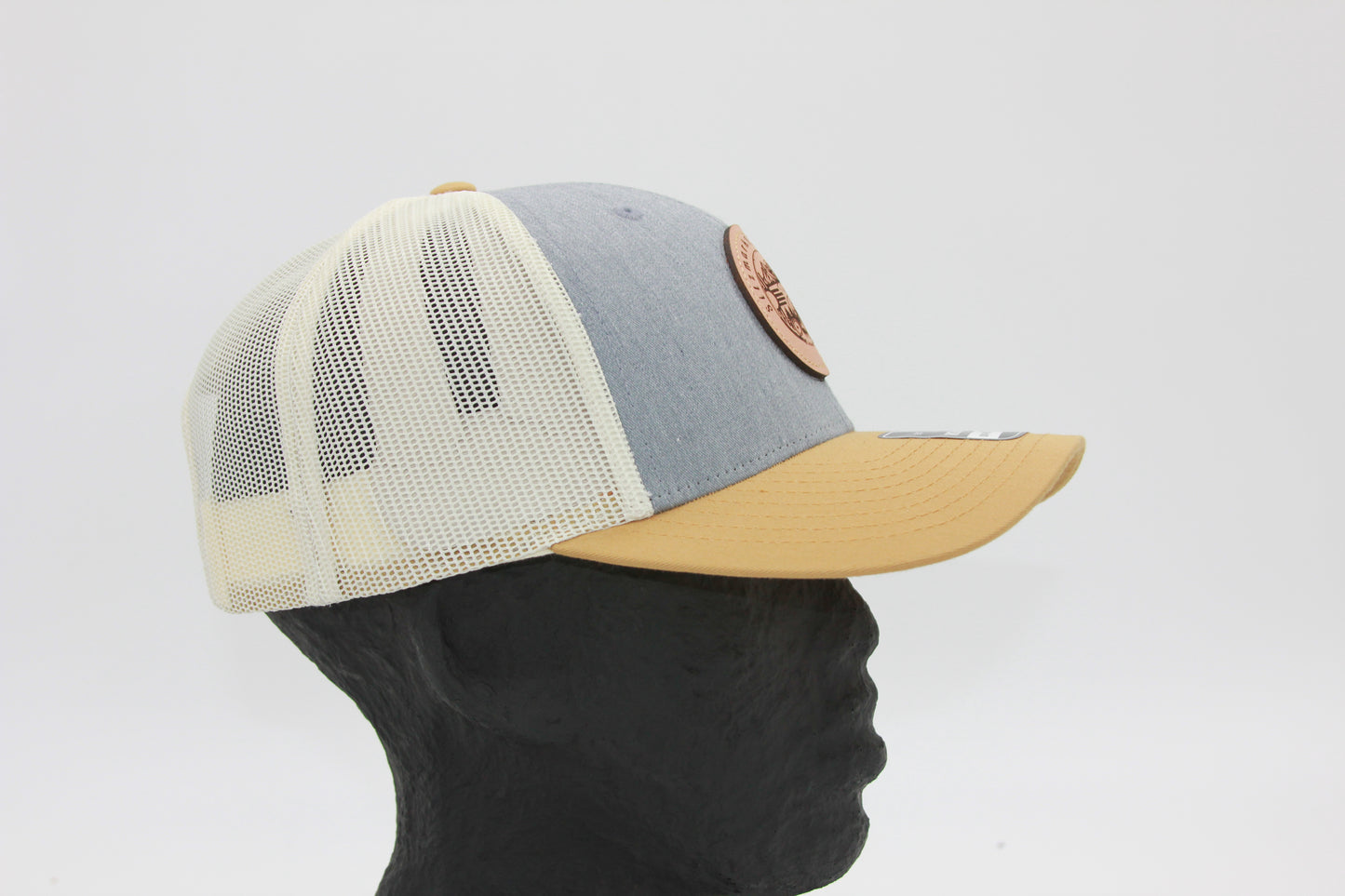 Grey and Mustard Sitzmark Trucker Hat