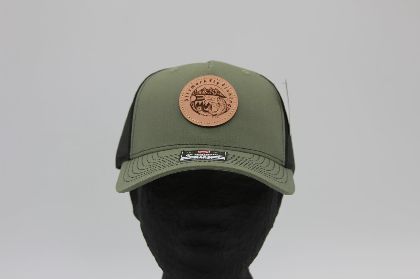 Green and Black Mesh Sitzmark Trucker Hat